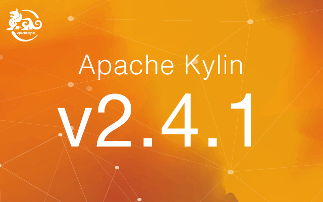 Apache Kylin v2.4.1 正式发布